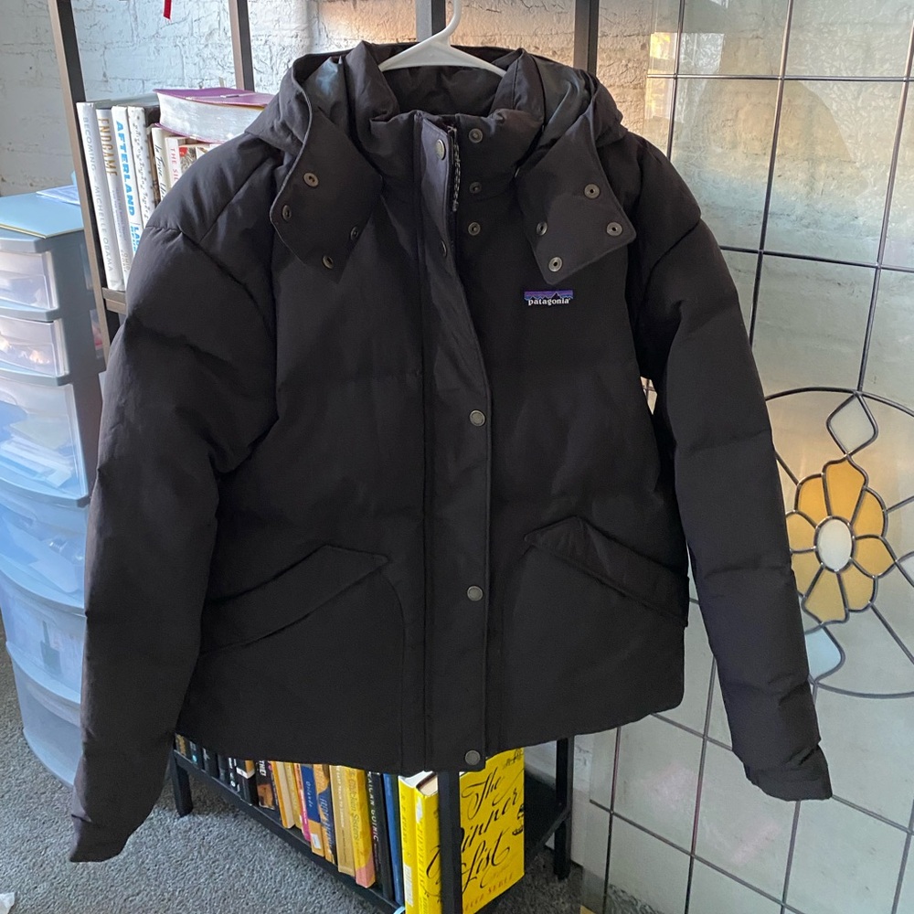 Patagonia black winter jacket